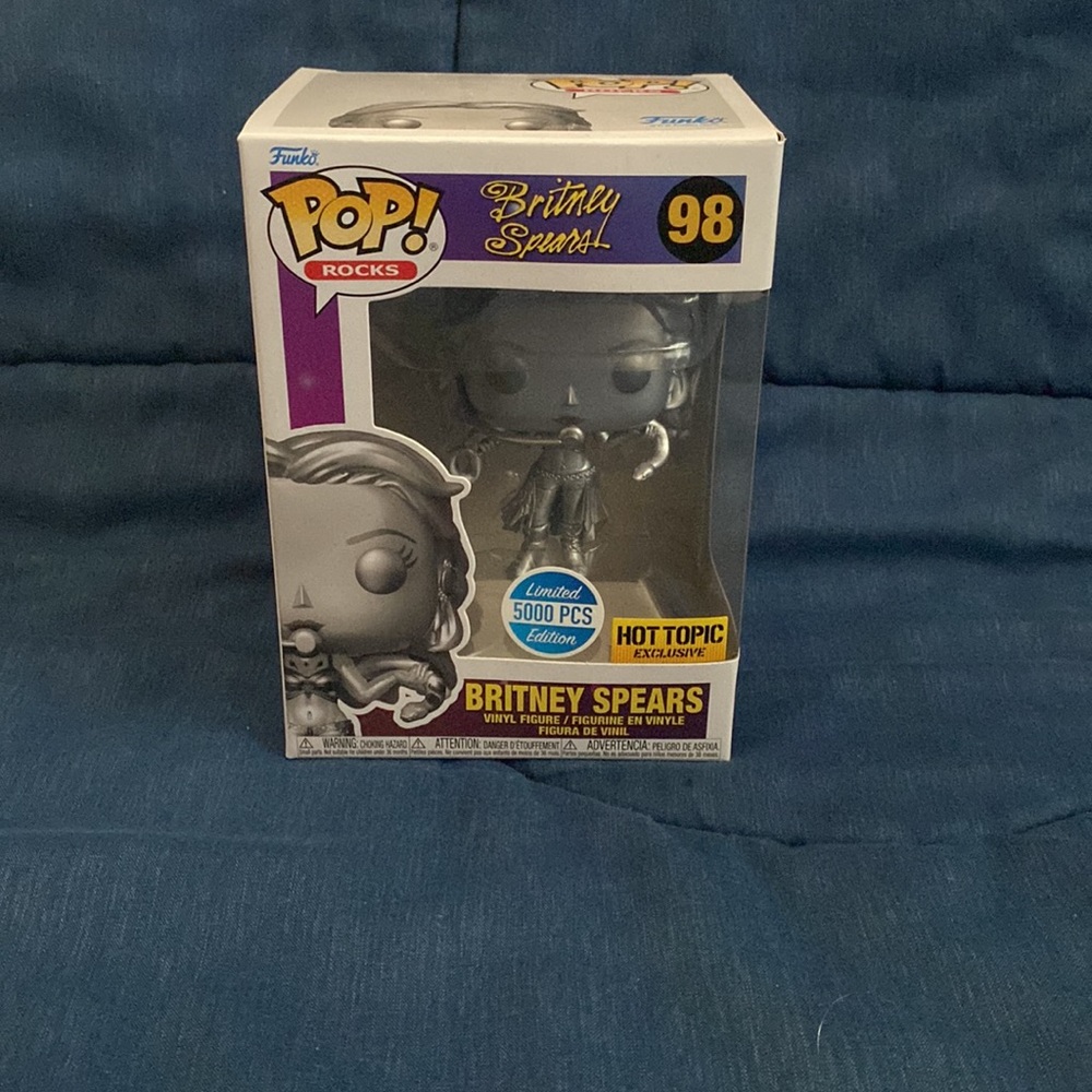 Britney Spears Metallic Limited Edition 5,000 Pieces Funko Pop